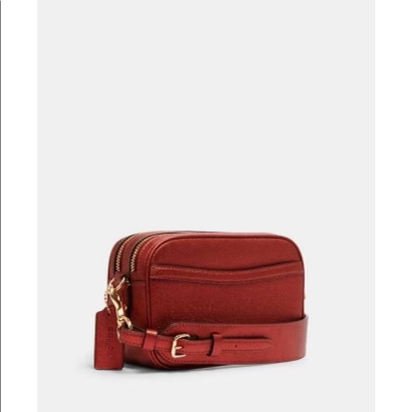 JES RUST METALLIC COACH CROSSBODY LIMITED EDITION - Picture 3 of 5